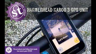 Editors' Choice Awards 2024 -  Hammerhead Karoo 3 GPS Unit