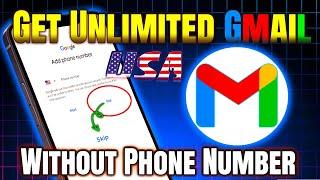 How To Create UNLIMITED GMAIL Accounts Without Phone Number Verification 2024