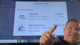 With Uber X share both the Driver and Rider get played. Not worth it. Uber is shafting you.