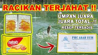 UMPAN ANDALAN JUARA !! RACIKAN UMPAN IKAN MAS SPESIAL IKAN RAME/KECIL BIKIN NETER TERUS