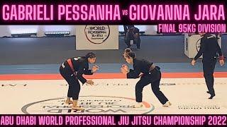 Final- Gabrieli Pessanha vs Giovanna Jara- Abu Dhabi World Professional Jiu Jitsu 2022 95kg- React.