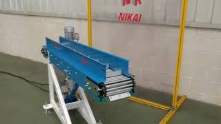 NIKAI SYSTEMS Chain conveyor. Model NT 400 45 XX