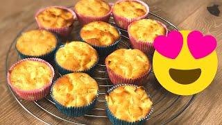 Apple muffins recipe, quick and easy delicious baking