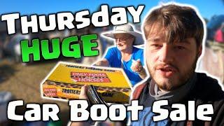 Full Trolley At Thursday Car Boot !! Making Money From Ebay | Flipping Sloth