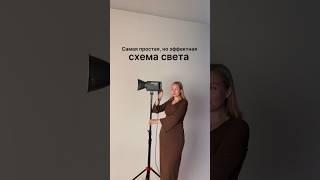 Простая, но эффектная схема света с 1 источником #фотограф #фото #фотография #схемысвета