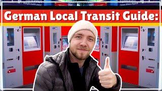 How To Buy Tickets and Navigate Germany's Public Transportation | Munich, Germany