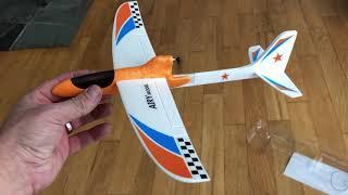 WISH Falcon Electric foam toy glider Review