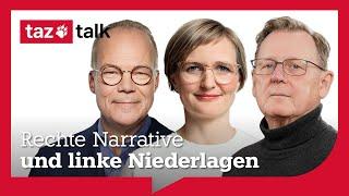 Rechte Narrative und linke Niederlagen –  taz-Triell zur Bundestagswahl