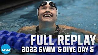 2023 NCAA DII swimming diving day 5 finals | FULL REPLAY