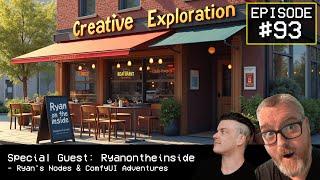 Ryan's Nodes & ComfyUI Adventures /w @ryanontheinside | Creative Exploration EP93