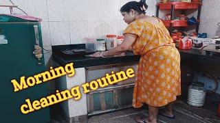 Indian housewife daily morning cleaning routine vlog|@TanimaDailylifestyle