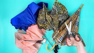 3 NEW IDEAS FROM OLD UMBRELLAS! AMAZING RECYCLING!