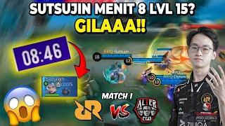 SUTSUJIN MENIT 8 LVL 15 ? RRQ MENIT 10 UDAH NGEBANTAI ? GILA SIH INI