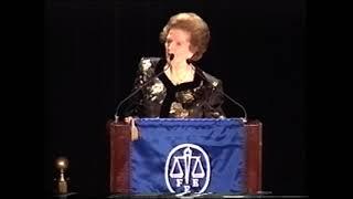 Lady Margaret Thatcher’s speech at the Golden Jubilee of the Foundation for Economic Education