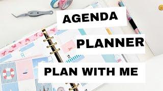 PLAN WITH ME | STAY AT HOME MOM | SUMMER PLANS | A5 AGEDNA RINGS PLANNER