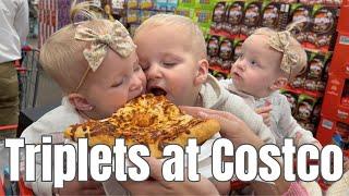 Did we survive our Costco shopping with Triplets??