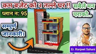 2 storey small residential building cost in nepal | २ तले सानो आवासीय घरको लागत कति हुन्छ?