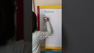 How to Calculate Multiplication Part 1- Maths with Sophia #shorts #maths #education