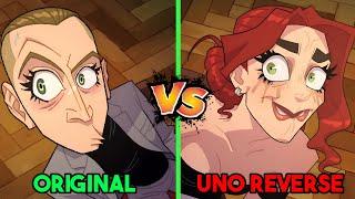 Red Flags Original Vs Uno Reverse | Side By Side Comparison