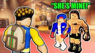 I FOUGHT A PROFESSIONAL BOXER For HITTING On My GIRLFRIEND In Roblox BOXING BETA!