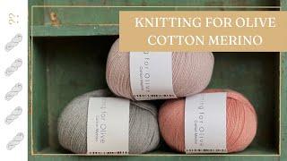 Knitting for Olive Cotton Merino Yarn Review - Untwisted Threads