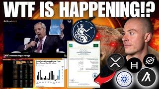 THE IRONY... Record Stock / Bitcoin Inflows This Month!!! BoE To Buy BTC!?! Saudi Armco XRP News!!!