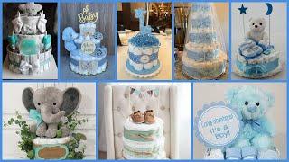 nappy cake for baby boys 