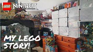My LEGO Story! History of LEGO Collecting and addiction for the Ninjago Theme! Ninjago Collection!