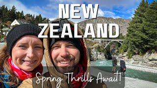 Queenstown Spring Adventures: Jet Boating, Skiing & Biking Activities!