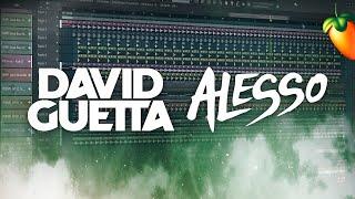 David Guetta & Alesso - ID (Never Going Home Tonight) [FL Studio Remake + FREE FLP]