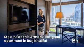 Inside an Armani-branded residence in Burj Khalifa | Betterhomes