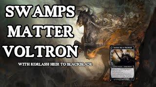 Blackblade Mono Black - Korlash Swamps Matter MTG Casual Commander Deck Tech