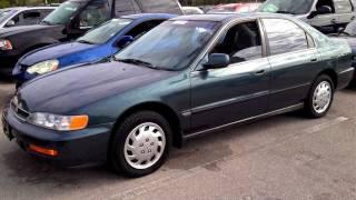 1996 Honda Accord LX Start Up, Quick Tour, Rev - 127K