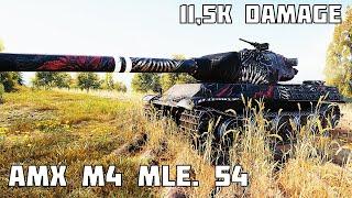 AMX M4 mle. 54 • 11,5K DAMAGE 6 KILLS • World of Tanks
