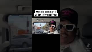 Mase is signing to Death Row Records!   @rsvpmase