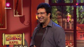 Wasim Akram और Sidhu को Cricket की यादें ताजा हो गईं | Comedy Nights With Kapil