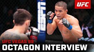 Asu Almabayev Octagon Interview | UFC Vegas 99