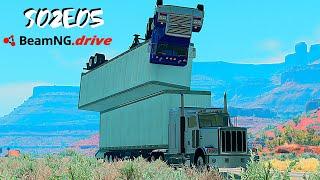 Beamng Drive Movie: Epic Chase Leads To Freeway Disaster (+Sound Effects) |Part 15| - S02E05