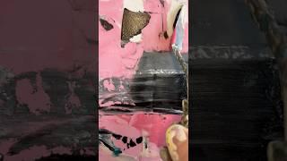 How to use a pallet knife ‍🫡 #layers #artist #painter #paint