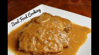 Smothered Pork Chops Recipe - How to Make Smothered Pork Chops - #SoulFoodSunday