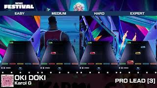 [FNFestival] OKI DOKI - Pro Lead (Chart Preview, All Difficulties)