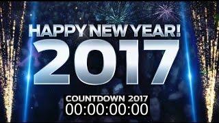 New Year's Eve 2017 - Year In Review 2016 Mega Mix  COUNTDOWN VIDEO for DJs
