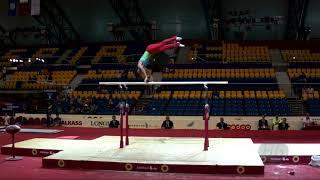 ABDURAKHIMOV Rasuljon (UZB) - 2018 Artistic Worlds, Doha (QAT) - Qualifications Parallel Bars