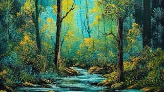 Mystical Woods Oil Painting - You can paint this!