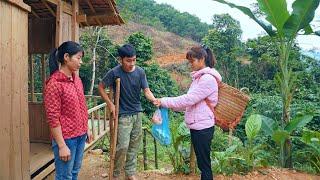 Going up the mountain to visit his injured brother PHIN, cook together - Đặng Thị Hiền