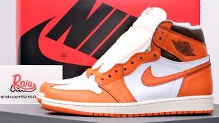 2022 Nike Air Jordan 1 Retro High OGStarfish (W)- Rosasneaker