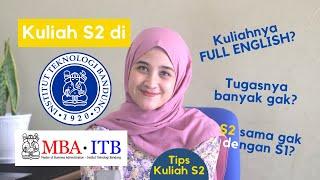 Pengalaman Kuliah S2 di Sekolah Bisnis ITB - SERU BANGET !!