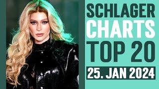 Schlager Charts Top 20 - 25. Januar 2024