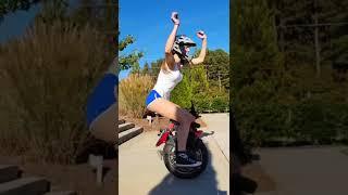 Stair jump on kingsong S22 Electric Unicycle (EUC)