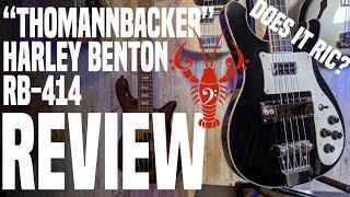 Harley Benton RB-414 "Thomannbacker"- Can this budget Rickenbacker clone rock?- LowEndLobster Review